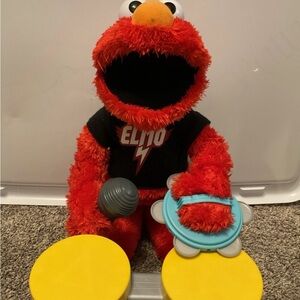 Playskool Sesame Street Let's Rock! Elmo Animated 15" Plush